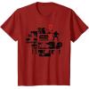 imageStar Wars Visions Volume 1 Episodes Japanese Anime Memories TShirtCranberry Red