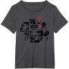 imageStar Wars Visions Volume 1 Episodes Japanese Anime Memories TShirtDark Heather Grey