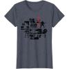 imageStar Wars Visions Volume 1 Episodes Japanese Anime Memories TShirtHeather Blue