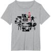imageStar Wars Visions Volume 1 Episodes Japanese Anime Memories TShirtHeather Grey