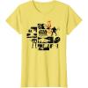 imageStar Wars Visions Volume 1 Episodes Japanese Anime Memories TShirtLemon Yellow