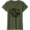 imageStar Wars Visions Volume 1 Episodes Japanese Anime Memories TShirtOlive Green