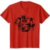 imageStar Wars Visions Volume 1 Episodes Japanese Anime Memories TShirtRed