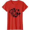 imageStar Wars Visions Volume 1 Episodes Japanese Anime Memories TShirtRed