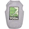 imageStar Wars for Pets Yoda Dog Tee  Star Wars Dog Shirt for Large Dogs  Size XLarge  Soft Cute and Comfortable Dog Clothing and Apparel Cute Dog ClothesGrey