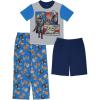 imageSTAR WARS Boys 3Piece Loosefit Pajama Set Soft ampamp Cute for KidsMando Story