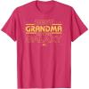 imageStar Wars Best Grandma in the Galaxy Birthday Mothers Day TShirtRed Heather
