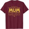 imageStar Wars Best Mum in the Galaxy Birthday Mothers Day TShirtBurgundy