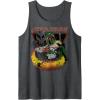 imageStar Wars Boba Fett Tatooine Flame Retro Poster Tank TopDark Heather Grey