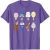 imageStar Wars Characters as Nostalgic Ice Cream TShirtPurple Heather