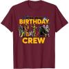 imageStar Wars Classic Characters Birthday Crew Party Matching TShirtBurgundy