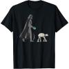 imageStar Wars Darth Vader the Dog Walker Meme TShirtBlack