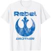 imageStar Wars Rebel Alliance Matching Family BROTHER TShirt TShirtWhite