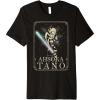 imageStar Wars The Clone Wars Ahsoka Tano Celestial Portrait Premium TShirtBlack