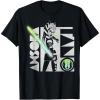 imageStar Wars The Clone Wars Ahsoka Tano Gradient Lightsaber TShirtBlack