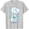 imageStar Wars Visions Character Glitch TShirtSilver Grey
