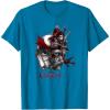 imageStar Wars Visions Collage Poster TShirtSapphire Blue