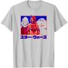 imageStar Wars Visions Group Poster TShirtSilver Grey