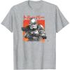 imageStar Wars Visions Grunge Stormtrooper TShirtHeather Grey