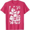 imageStar Wars Visions Lop ampamp Ocho Group Shot Panels TShirtRed Heather