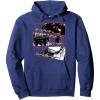 imageStar Wars Visions Stacked Panel Poster Pullover HoodieNavy Blue