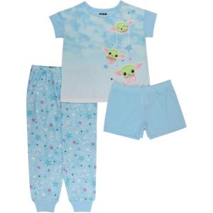imageSTAR WARS Boys 3Piece Loosefit Pajama Set Soft ampamp Cute for KidsCutest 2