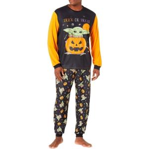 imageSTAR WARS Mens 2Piece Pajama Set Matching Family Halloween PajamasFamchild Trick Or Treat