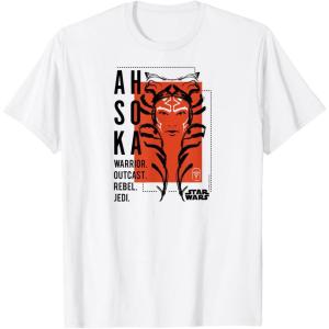 imageStar Wars  Ahsoka Collage TShirtWhite
