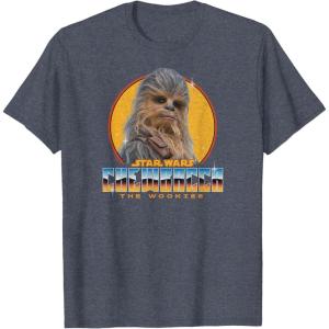 imageStar Wars  Chewbacca TShirtHeather Blue
