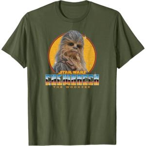 imageStar Wars  Chewbacca TShirtOlive Green