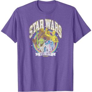 imageStar Wars  Collegiate TShirtPurple Heather