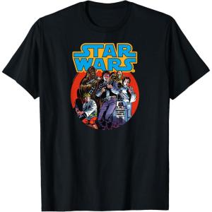 imageStar Wars  Han Solo Comic TShirtBlack