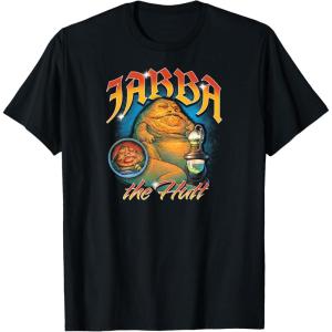imageStar Wars  Jabba The Hutt Bootleg TShirtBlack