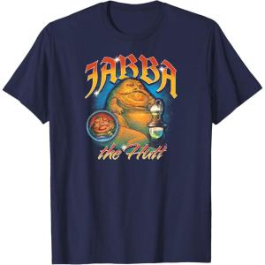 imageStar Wars  Jabba The Hutt Bootleg TShirtNavy Blue