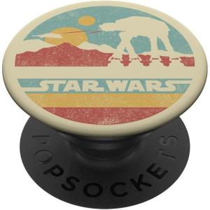 imageStar Wars ATAT Retro Mountain Range PopSockets MagSafe PopGrip for iPhoneStandard