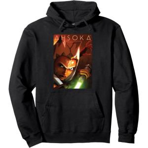 imageStar Wars Ahsoka Tano Power of the Galaxy Lightsaber Pullover HoodieBlack
