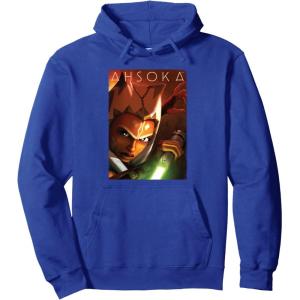 imageStar Wars Ahsoka Tano Power of the Galaxy Lightsaber Pullover HoodieRoyal Blue