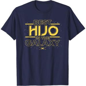 imageStar Wars Best Hijo in the Galaxy Family Trip Spanish TShirtNavy Blue