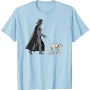 imageStar Wars Darth Vader the Dog Walker Meme TShirtBaby Blue