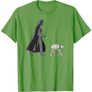 imageStar Wars Darth Vader the Dog Walker Meme TShirtGrass Green