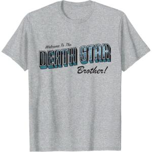 imageStar Wars Death Star Matching Family BROTHER TShirt TShirtHeather Grey