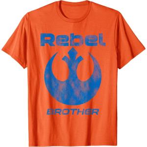 imageStar Wars Rebel Alliance Matching Family BROTHER TShirt TShirtOrange