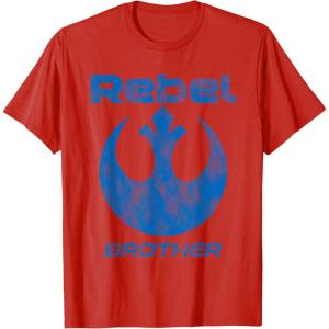 imageStar Wars Rebel Alliance Matching Family BROTHER TShirt TShirtRed