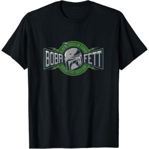 imageStar Wars The Book of Boba Fett A New Boss In Town TShirtBlack