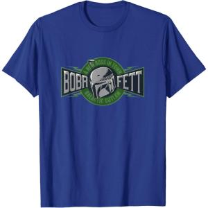 imageStar Wars The Book of Boba Fett A New Boss In Town TShirtRoyal Blue
