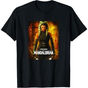 imageStar Wars The Mandalorian Season 2 Ahsoka Tano Poster TShirtBlack