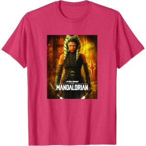 imageStar Wars The Mandalorian Season 2 Ahsoka Tano Poster TShirtRed Heather