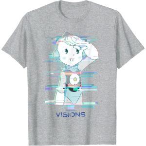 imageStar Wars Visions Character Glitch TShirtHeather Grey