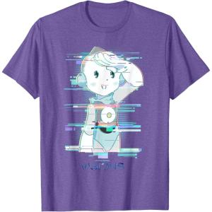 imageStar Wars Visions Character Glitch TShirtPurple Heather