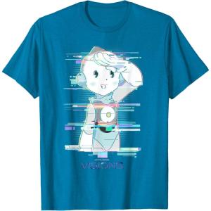 imageStar Wars Visions Character Glitch TShirtSapphire Blue